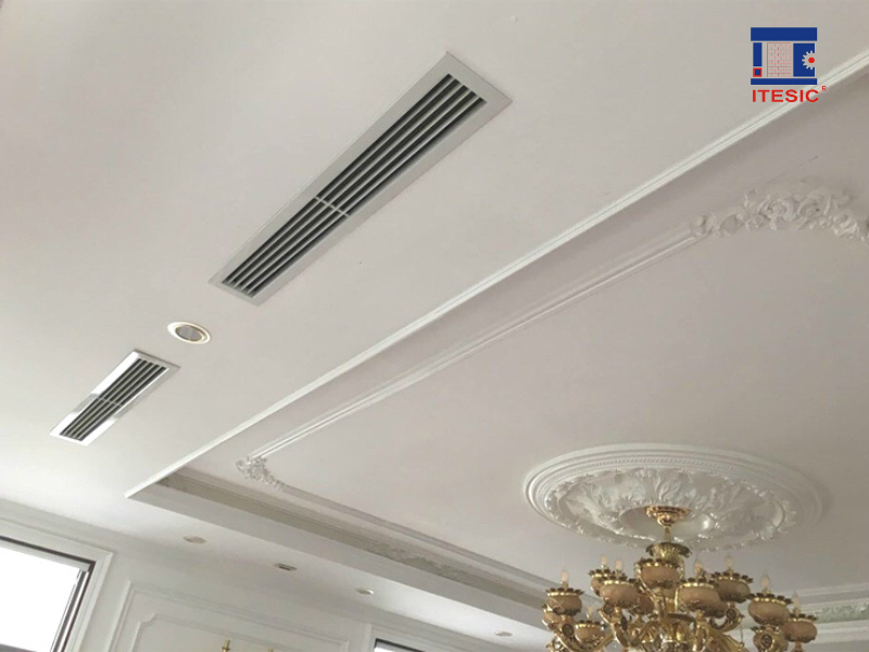 Phân biệt điều hòa âm trần nối ống gió và điều hòa âm trần cassette