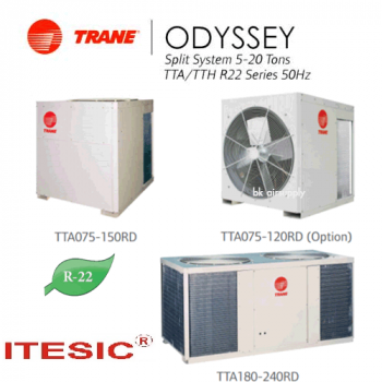 Trane đặt sàn ống gió 120.000 Btu/H TWE120CD/TTA120RD